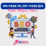 On-page SEO vs off-page SEO