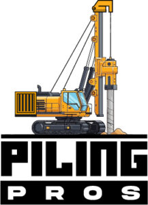Modern engineering logo design for Piling Pros Carian Company